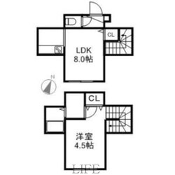 菊水駅 徒歩10分 2階の物件間取画像